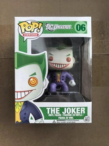 Funko - Funko Pop DC Universe The Joker No. 06