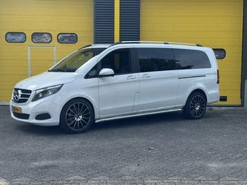 Mercedes-Benz V-Klasse 220d XL Airco Navi standkachel leer E, Gebruikt, Euro 6, Wit, Mercedes-Benz