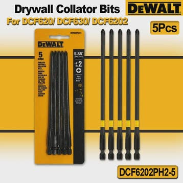 DEWALT 5-delige PH2 Drywall Collator Bits Set voor DCF620/DC, Verzenden, Nieuw