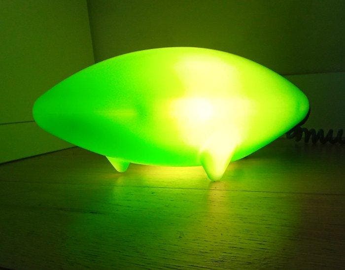 Hagberg - Lamp - Lov - Plastic - Tafel- en wandlamp, Antiek en Kunst, Antiek | Meubels | Stoelen en Banken