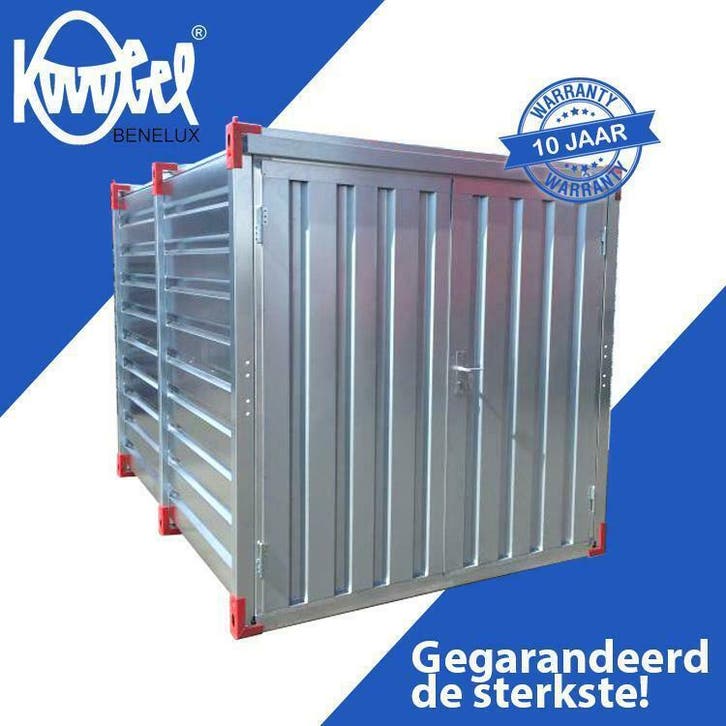 3mtr materiaalcontainer kovobel, Zakelijke goederen, Machines en Bouw | Keten en Containers