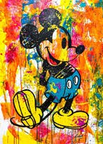 Gongas (XX-XXI) - Contemporary Mickey Mouse - XL, Antiek en Kunst