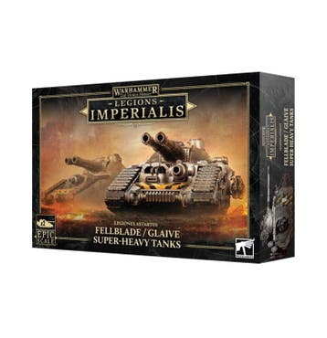 Fellblade or Glaive Super Heavy Tanks (warhammer nieuw), Ophalen of Verzenden, Nieuw