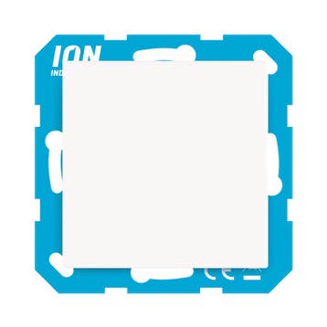 iON industries Blindplaat | E1 | Alpin Wit, Ophalen of Verzenden, Nieuw, Schakelaar