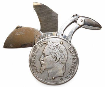 Frankrijk. Napoléon III. 5 Francs Éloi Pernet – Nécessaire