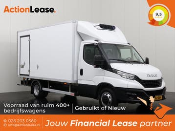 Iveco Daily Koelwagen L5 H1 2021 Diesel Handgeschakeld, Zwart, Wit, Nieuw, Dealer onderhouden