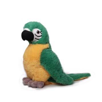 Inware papegaai knuffel - pluche - 20 cm - vogelknuffel, Verzenden, Nieuw
