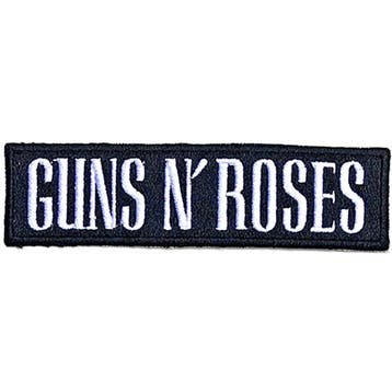Guns N Roses - Text Logo - patch officiële merchandise, Ophalen of Verzenden, Nieuw, Kleding