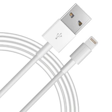 Lightning naar USB kabel iPhone / iPad 3 meter wit, Verzenden, Nieuw