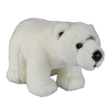 Ravensden ijsbeer knuffel - pluche - 28 cm - pooldier, Verzenden, Nieuw