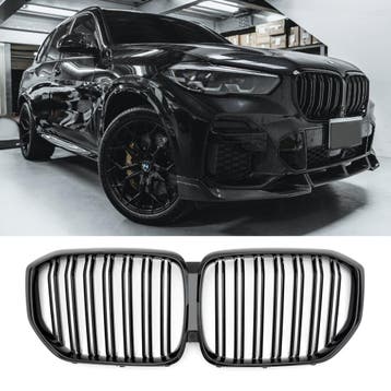 Grille glans zwart geschikt voor BMW X5 G05 | 2018-2023, Auto diversen