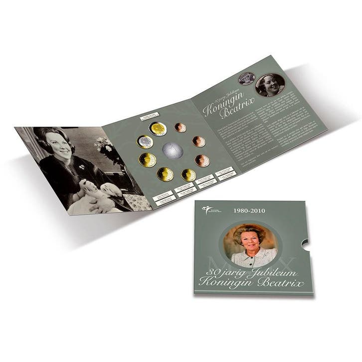 Themaset 2010 - regeringsjubileum Koningin Beatrix, Postzegels en Munten, Munten | Nederland, Verzenden
