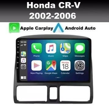 Honda CRV 2002-2006 radio navi apple carplay android 14 dab+, Ophalen of Verzenden, Nieuw
