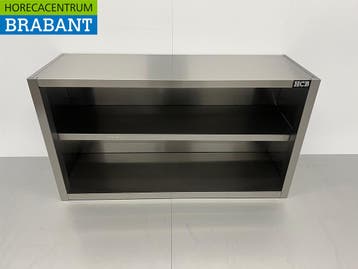 RVS Wandkast Kast Premium-line Open model 120 cm Horeca, Zakelijke goederen, Horeca | Keukenapparatuur, Ophalen of Verzenden, Nieuw in verpakking