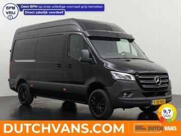 Mercedes-Benz Sprinter 316CDI Bestelbus 2020 L2 H2 Diesel, Euro 6, Zwart, Mercedes-Benz, Nieuw