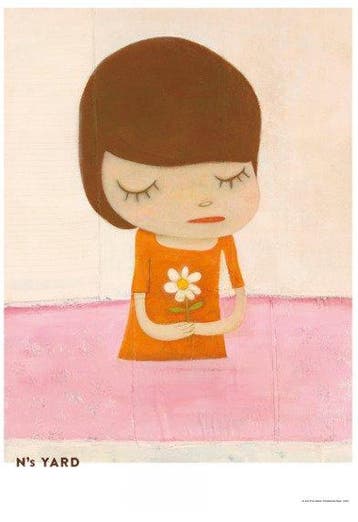 Yoshitomo Nara (1959) - In the Pink Water