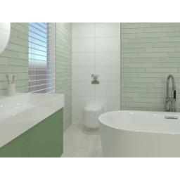 Wandtegel Lichtgroen 6,5x39,5cm (Muurtegels), Nieuw, 20 tot 40 cm, 10 m² of meer, Wandtegels