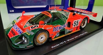 WERK83 1:18 - Model sportwagen - Werk83 Mazda 787B, Nieuw