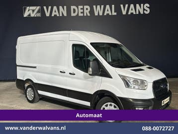 Ford Transit | 2.0 TDCI 131pk Automaat L2H2 Euro6 Airco |, Auto's, Automaat, Gebruikt, Euro 6, Wit