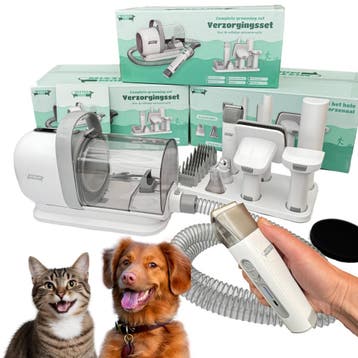 Mister Mill Hondentondeuse Met Stofzuiger - 19 Delige Set, Dieren en Toebehoren, Honden-accessoires, Verzenden, Nieuw