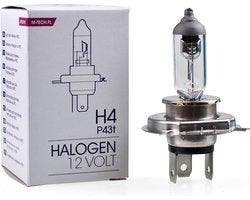 M-Tech - H4 12V 55W - Basic  per stuk, Verzenden, Nieuw