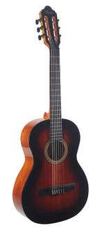 Valencia VC263H CSB 3 kwart Hybride | Music Department, Ophalen of Verzenden, Nieuw, Klassieke of Spaanse gitaar