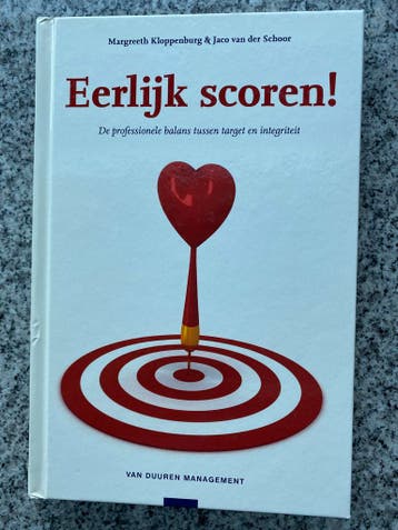 Eerlijk scoren!, Boeken, Verzenden, Management, Gelezen, (Margreeth Kloppenburg & Jaco van der Schoor