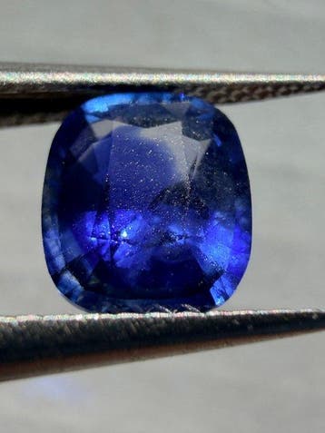 Blauw Saffier - 1.05 ct - Antwerp Laboratory for Gemstone, Nieuw