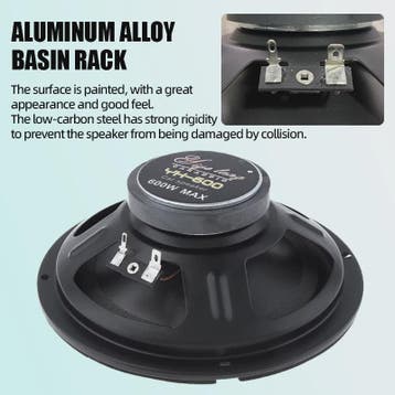 6.5 Inch 600W Coaxiale Autoluidspreker - Universele HiFi Ste, Verzenden, Nieuw