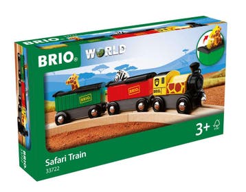 Brio Safari trein met safari dieren van €27,99 voor €13,99, Ophalen of Verzenden, Nieuw