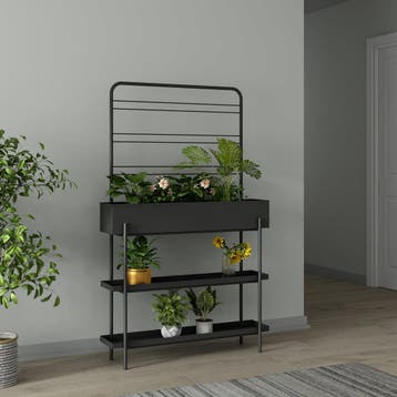 Plantenrek Aalsmeer met verhoogde plantenbak zwart casa.pro, Verzenden, Nieuw