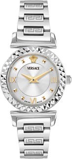 Versace VEGFA0325 Mini Vanity dames horloge 27 mm, Overige merken, Staal, Verzenden, Polshorloge