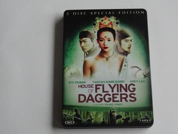 House of Flying Daggers - Zhang Yimou (2 DVD) metal case, Cd's en Dvd's, Ophalen of Verzenden, Zo goed als nieuw