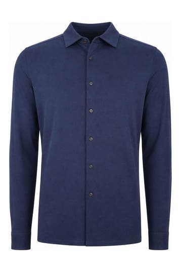 Corneliani Overhemd in maat 40 Blauw, Verzenden, Gedragen, Blauw, Corneliani
