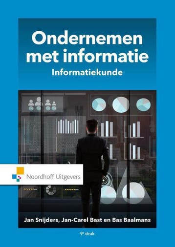 9789001876777 Ondernemen met informatie | Tweedehands, Verzenden, Zo goed als nieuw, Jan Snijders