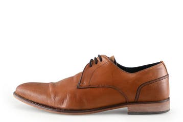 Manfield Veterschoenen in maat 44 Cognac, Kleding | Heren, Schoenen, Manfield, Overige kleuren, Verzenden, Zo goed als nieuw