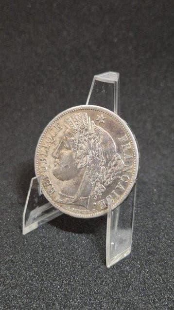 Frankrijk. 5 Francs 1870-A Cérès avec légende (Zonder