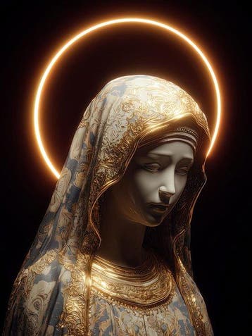 yamila - Mater Aurea: Piedad y Resiliencia en el Manto