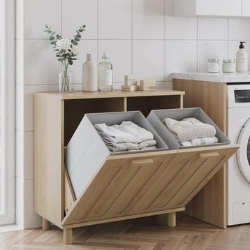 Modern Minimalistisch Opbergkastje met Verborgen Opbergruimt, Verzenden, Nieuw