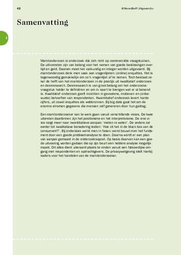 Marktonderzoek / Vast Boek / Noordhoff 9789001891244, Boeken, Verzenden, Zo goed als nieuw, Mirjam Broekhoff