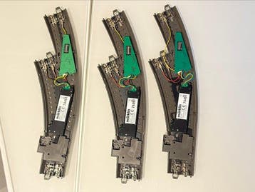 Märklin H0 - 24672/74491/74461 - Modeltreinsporen (3) - 3x, Nieuw