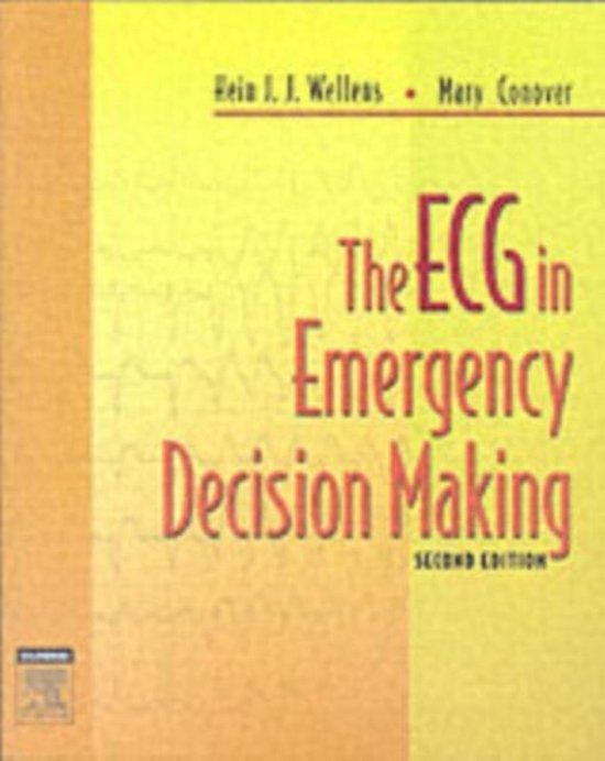 ECG In Emergency Decision Making - Hein Wellens, Boeken, Taal | Engels, Gelezen, Verzenden