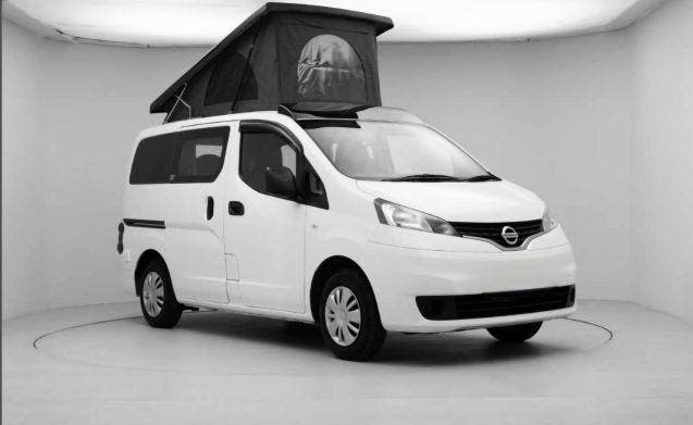 2 pers. Nissan camper huren in Eindhoven? Vanaf € 75 p.d. -, Caravans en Kamperen, Verhuur