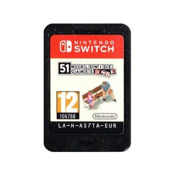 Switch 51 Worldwide Games, Spelcomputers en Games, Spelcomputers | Nintendo Switch, Verzenden, Zo goed als nieuw