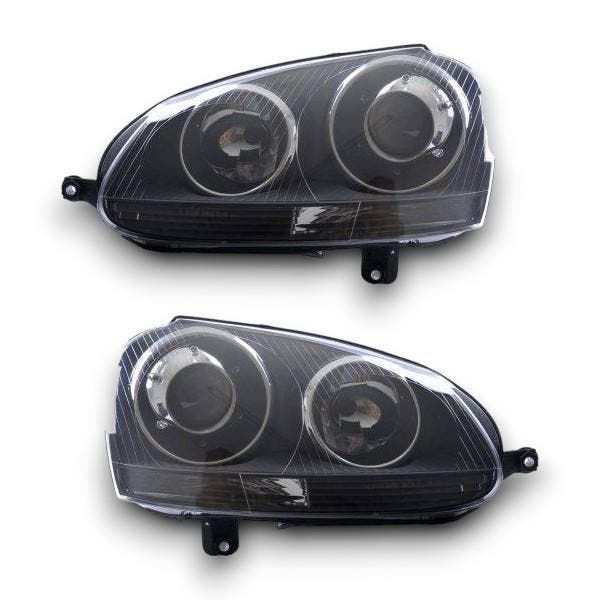 Xenon Look Koplampen VW Golf 5 RL002, Auto-onderdelen, Verlichting, Nieuw, Volkswagen