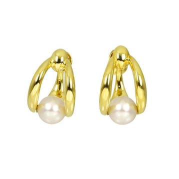 Mikimoto - Oorbellen - 18 karaat Geel goud, Nieuw