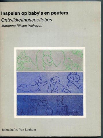 Inspelen op babys en peuters - ontwikkelingsspelletjes /, Verzenden, Gelezen, M. Riksen-Walraven