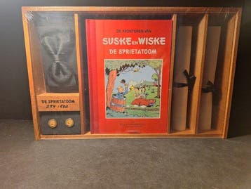 Suske en Wiske - De sprietatoom - Luxe box met, Boeken, Nieuw