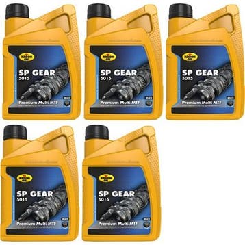 Kroon Olie Aanbieding: 5 X Sp Gear 5015 1L, Verzenden