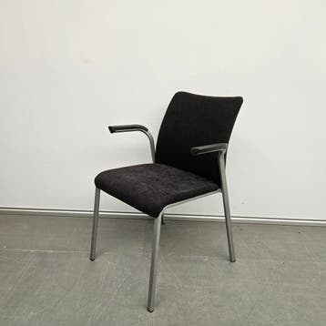 Steelcase Eastside conferentiestoel - zwarte stof (alleen pe, Ophalen of Verzenden, Nieuw